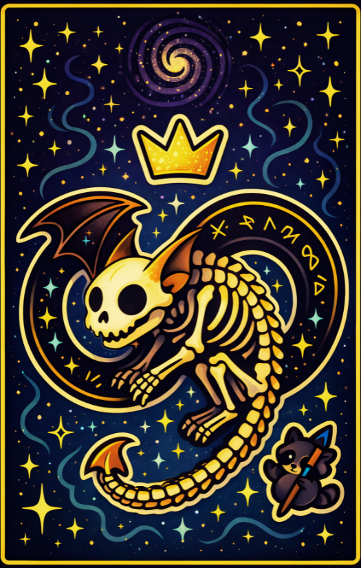 Tarot of the Tacky card back