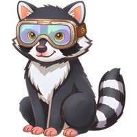 Scrap the Raccoon, Neurospice mascot
